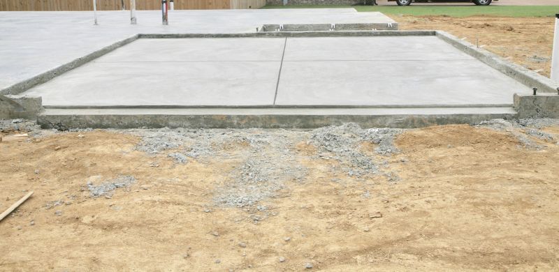 Finished Concrete Slab