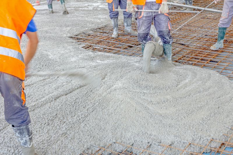 Concrete Pouring in Mild Weather